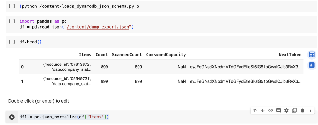 DynamoDB json to normal JSON